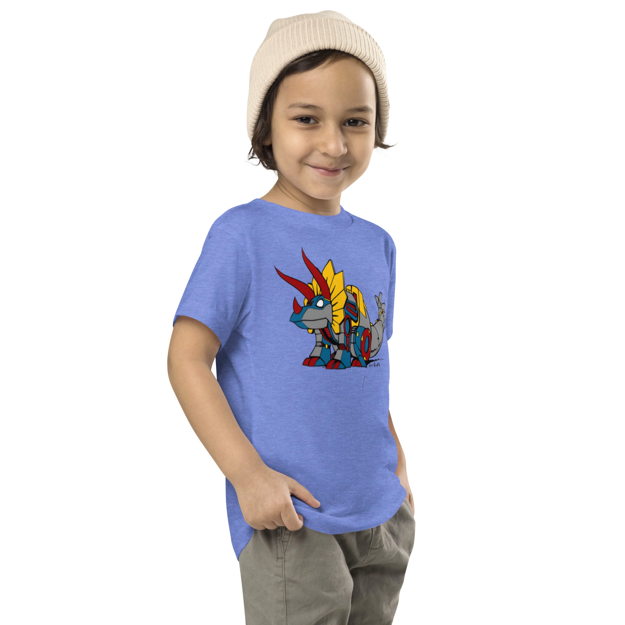 Toddler Robo Triceratops Tee