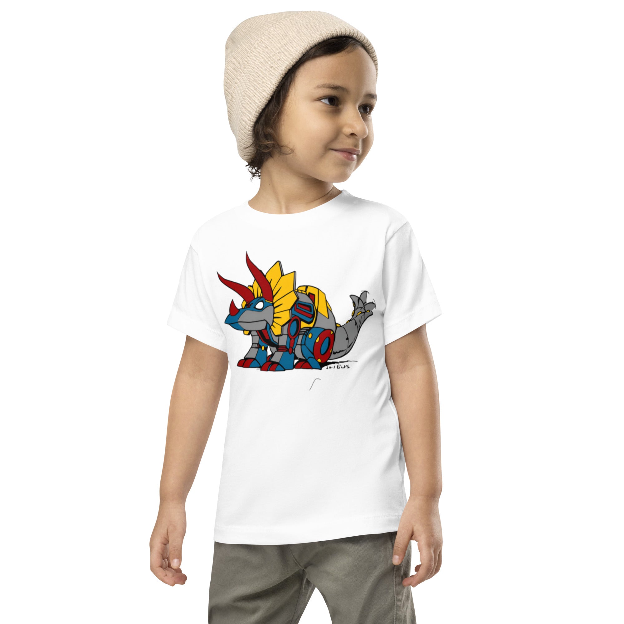 Toddler Robo Triceratops Tee