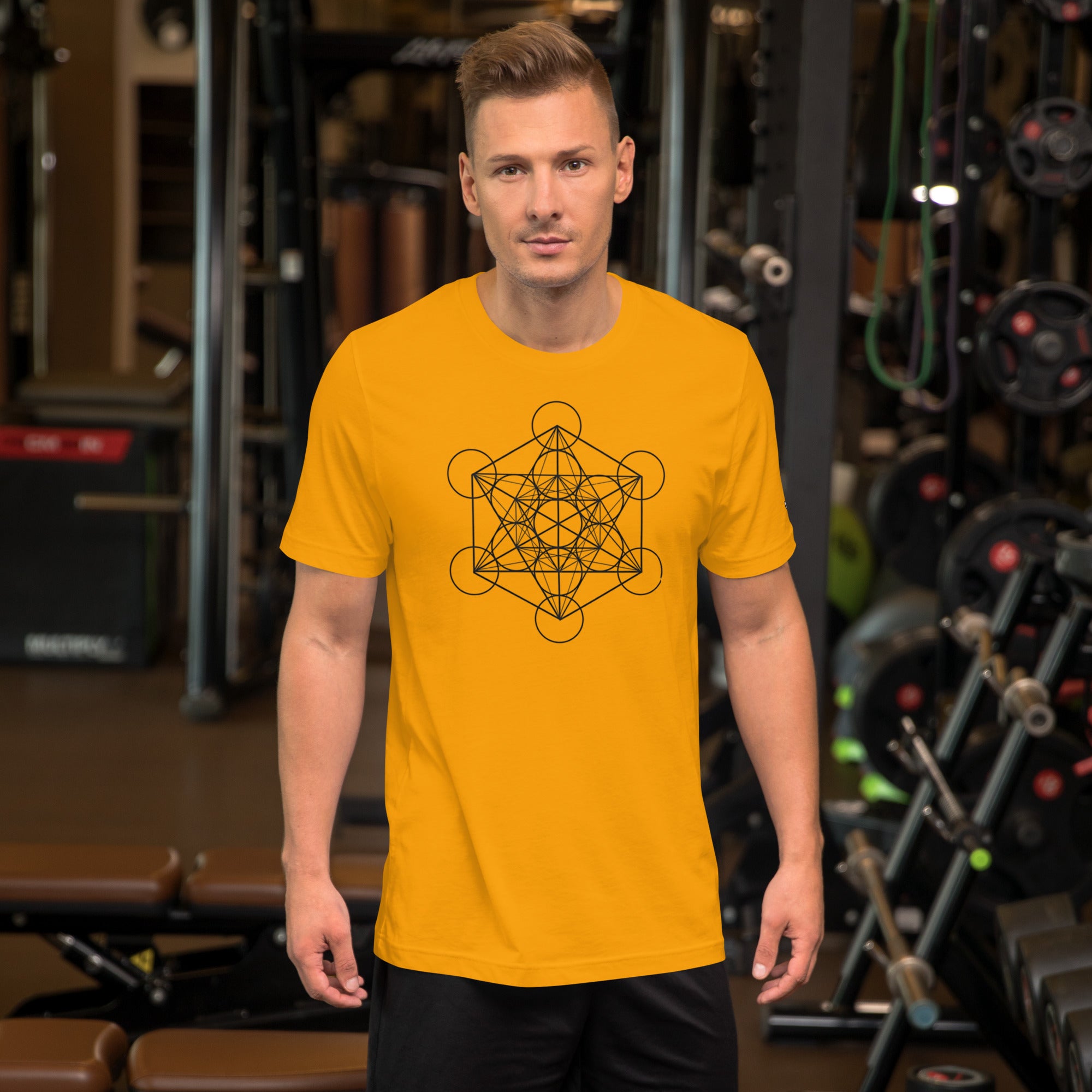 Black Metatron’s Cube Tee