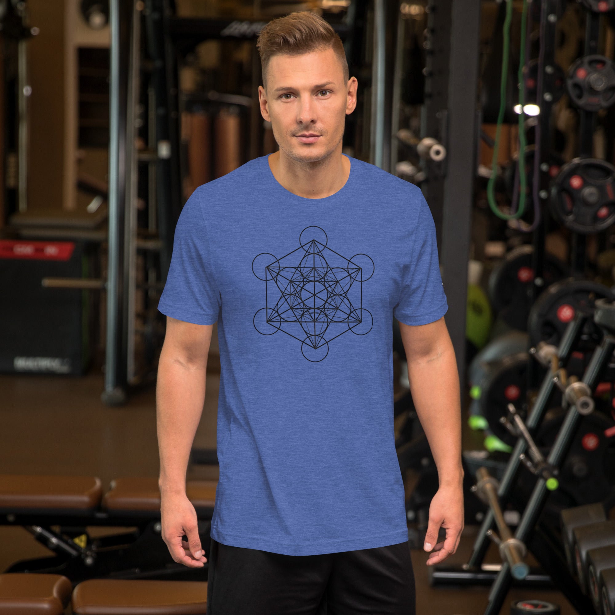 Black Metatron’s Cube Tee