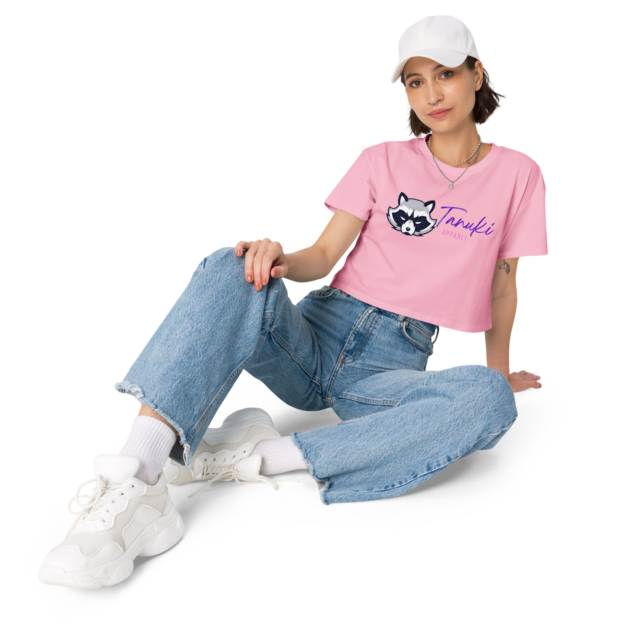 Women’s Tanuki Apparel crop top