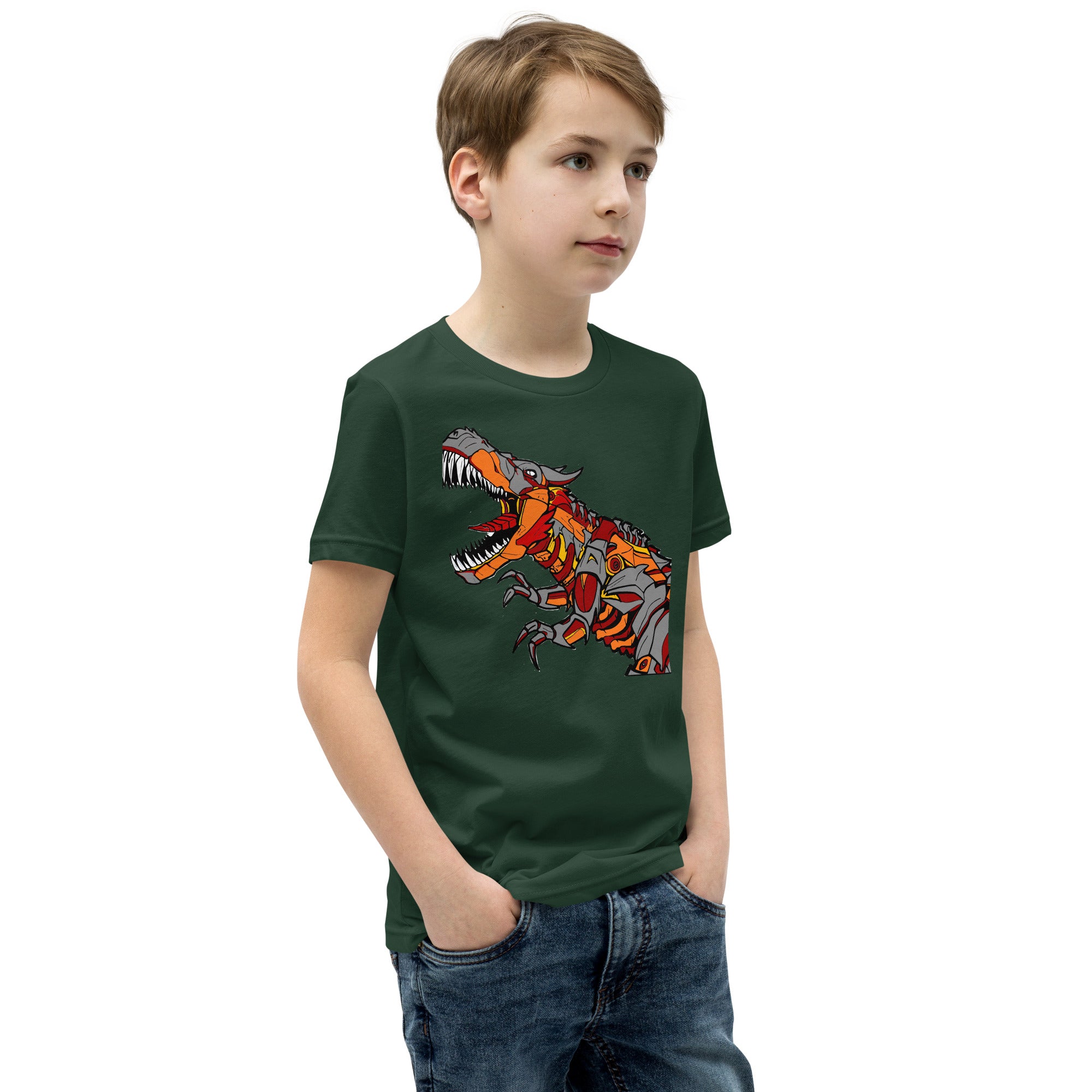 Youth Robo T-Rex Tee