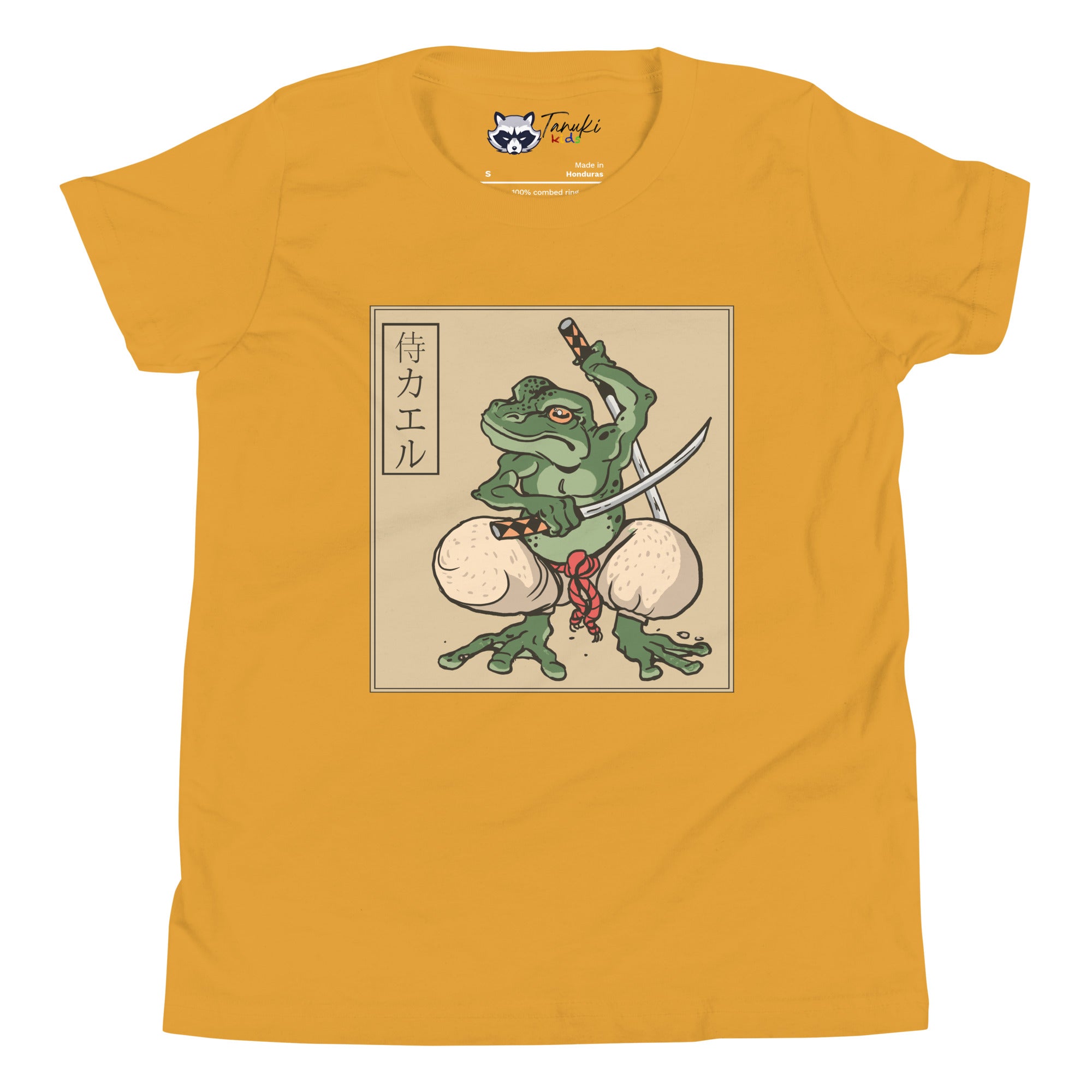 Youth Samauri Frog T-Shirt